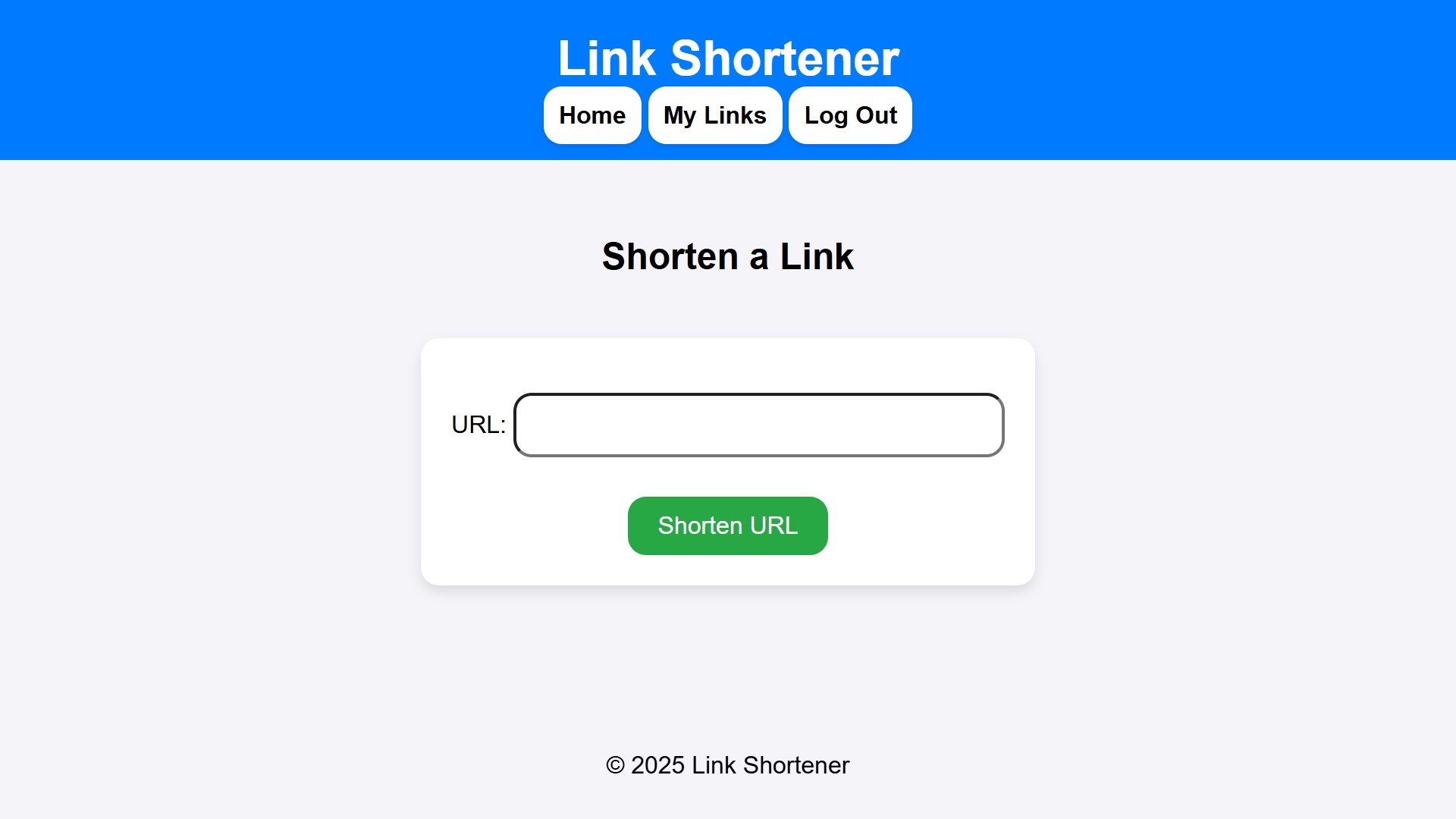 Link Shortener