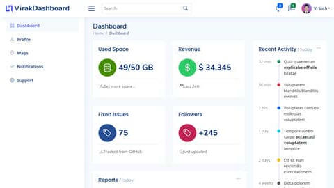 Dashboard Example